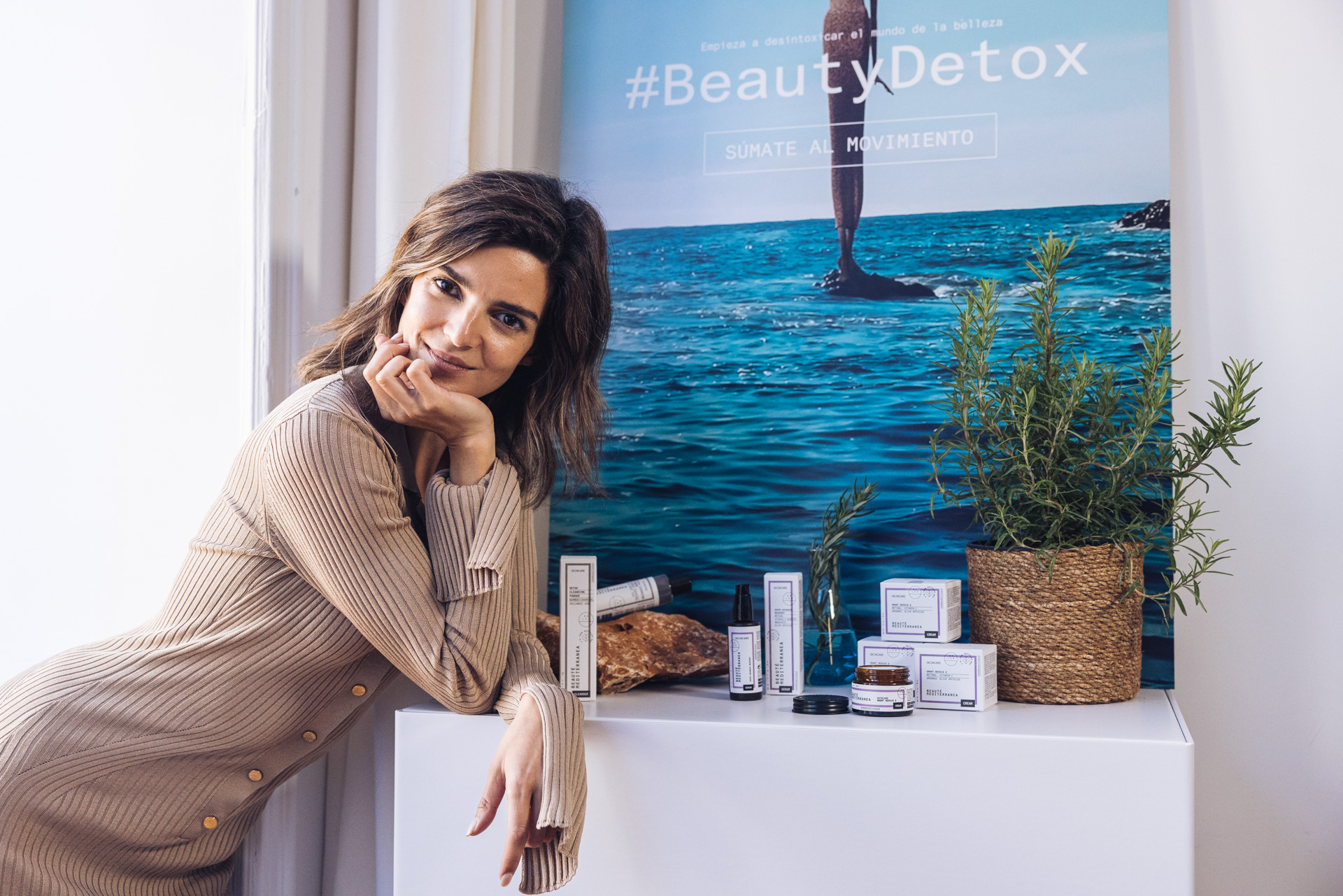 Clara Lago y Beauté Mediterránea colaboran por el Mediterráneo